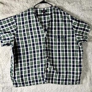 Foxfire Shirt Mens 5XB‎ Multicolor Plaid Cotton Casual Button Up Everyday Wear